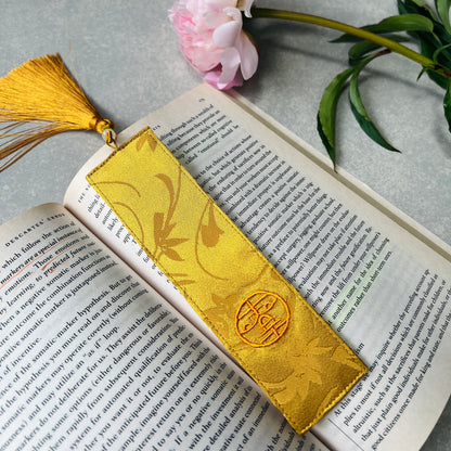 Embroidered Silk Bookmark – Auspicious Chinese Design
